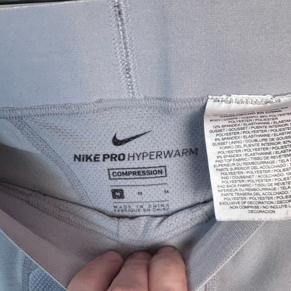 NIKE Pro HyperWarm Aeroloft Compression Training Tights Pants NEW Mens S… - Picture 4 of 5